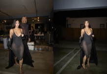 Kim Kardashian pairs bold fashion with latest business launch
