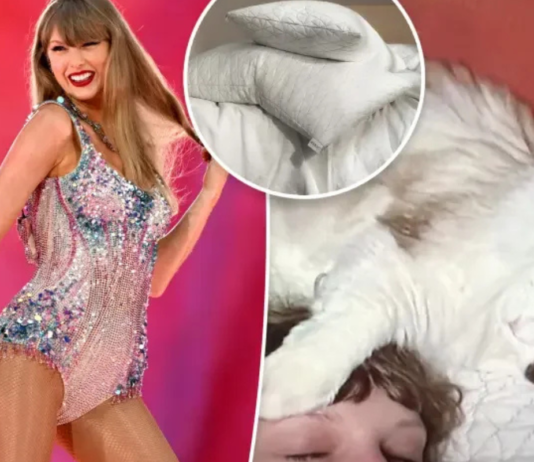 Taylor Swift’s tour photo sparked unexpected interest in a bestselling pillow