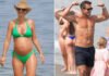 Vogue Williams embraces summer break ahead of baby’s arrival